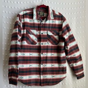 Burton Red and Black Plaid Jacket